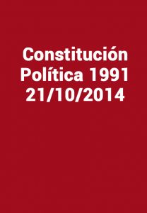 Constitución Política 1991 - 21/10/2014