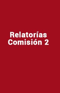 Relatorías Comisión 2 Encuentro Género